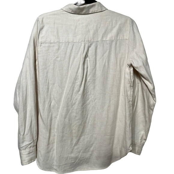 Madewell Flannel Classic EX-Boyfriend Popover Shirt - Picture 8 of 14